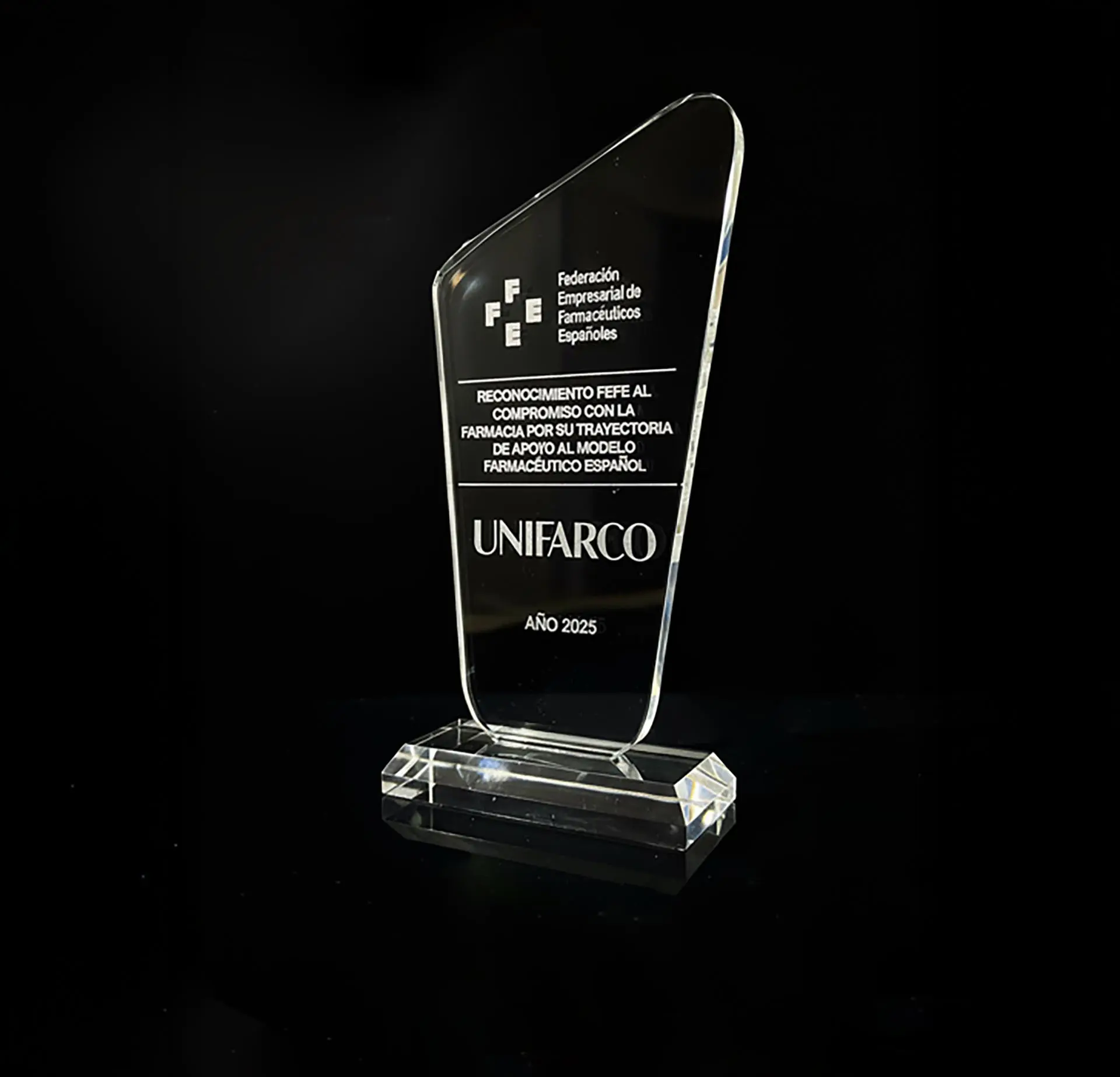 premio per il sostegno al modello di farmacia spagnolo