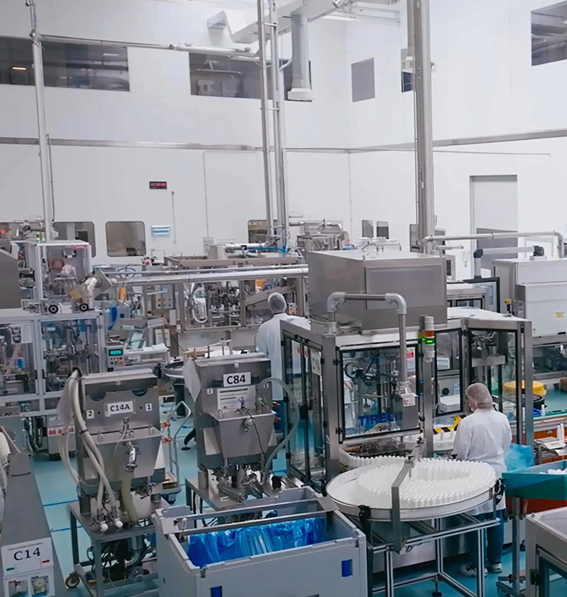 Reparto produttivo dell'headquarter